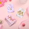 900 Pieces Marble Earring Necklace Display Card Holder for Selling, 250 Pieces 5 Colors Jewelry Display Cards 150 Pcs Self Seal Bags and 500 Earring Back for Jewelry Packing, 2 x 2.8 Inches (Marble)